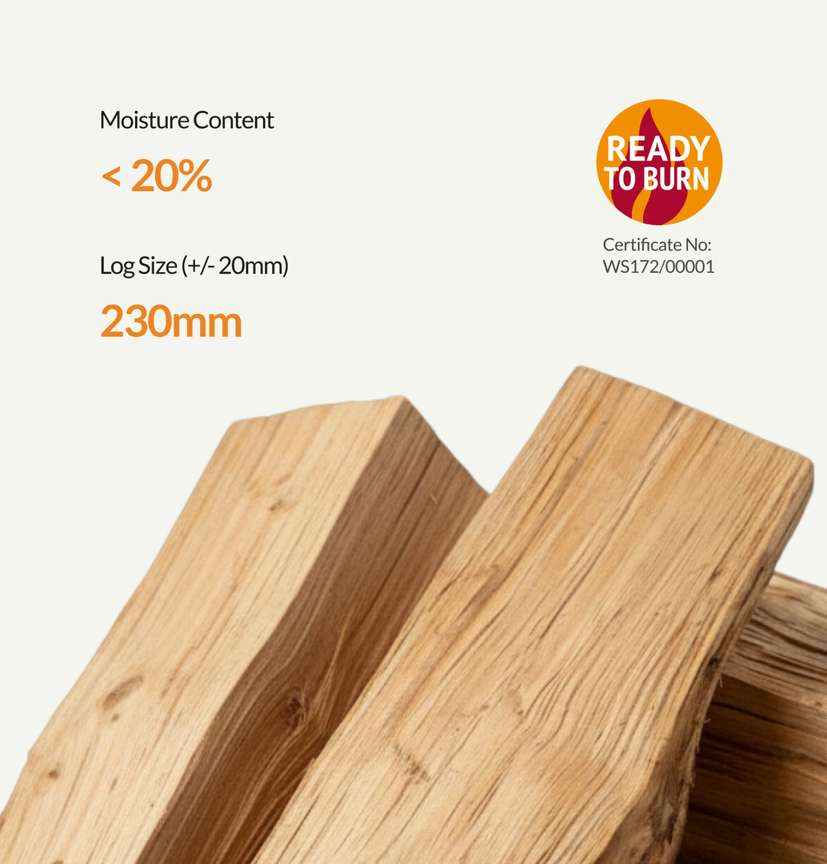 Bulk Kiln Dried Firewood – 1m3 Bag