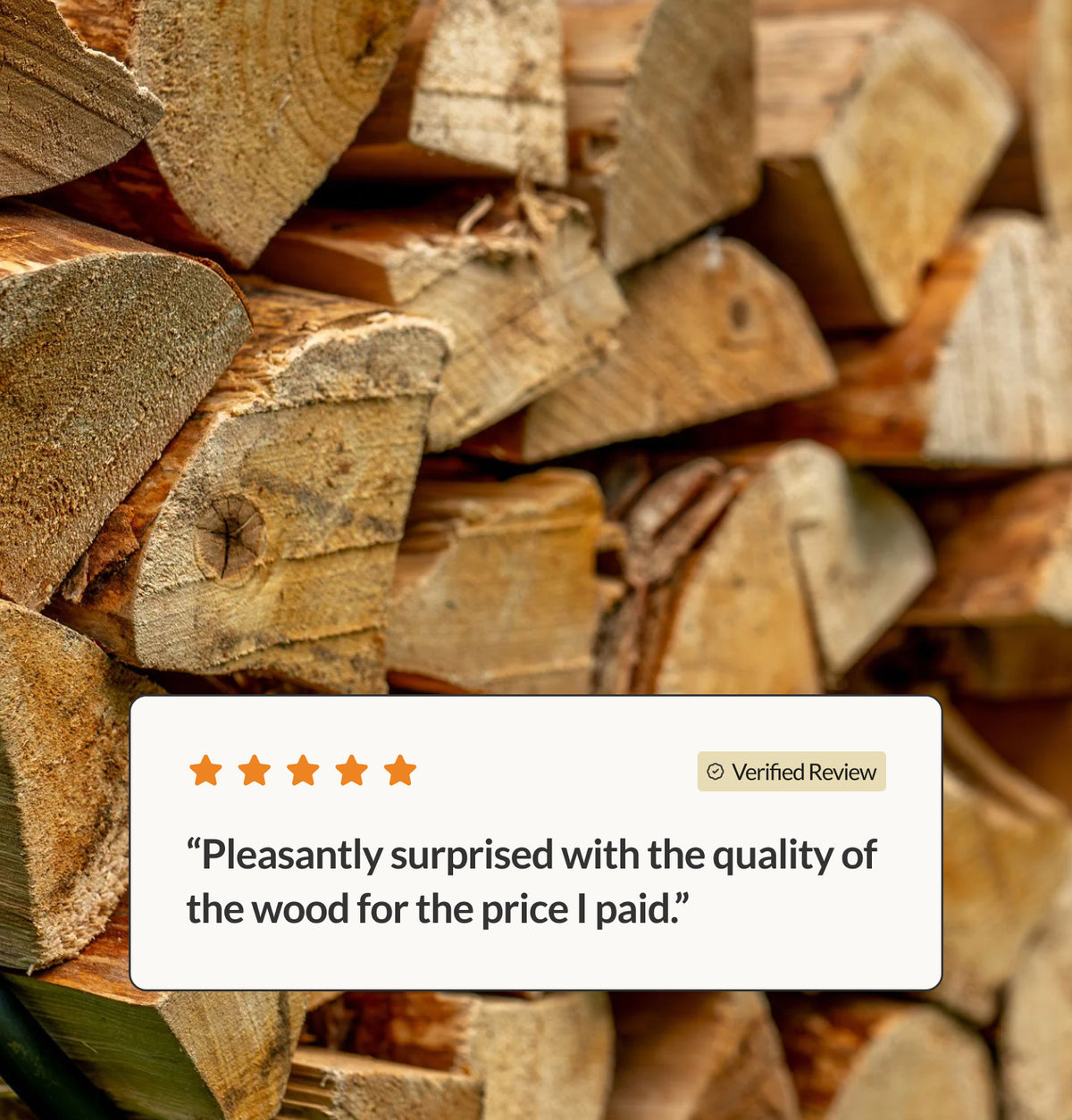 Bulk Kiln Dried Firewood – 1m3 Bag