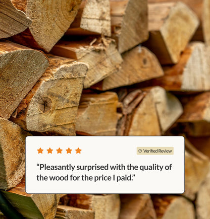 Bulk Kiln Dried Firewood – 1m3 Bag