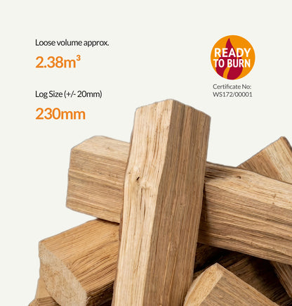 Kiln Dried Firewood - Large Crate