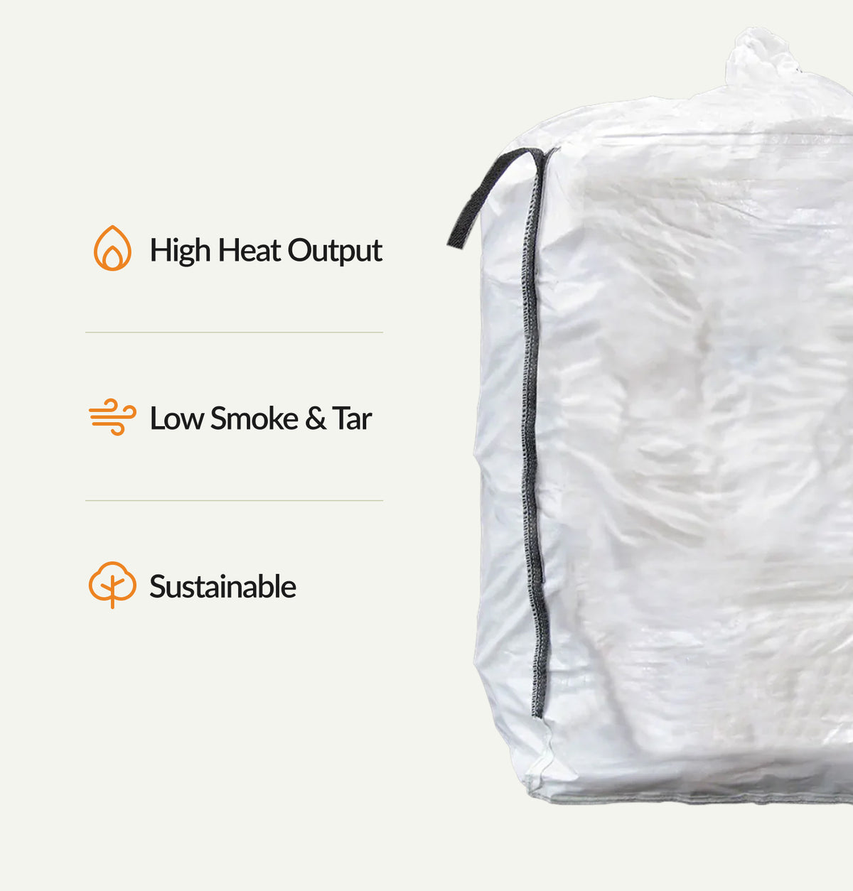 Kiln Dried Firewood – Bulk Bag (1.6m3)