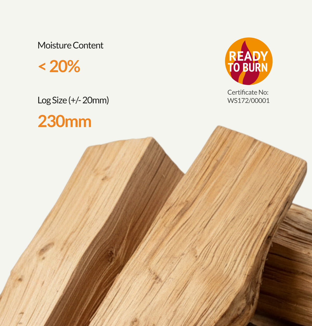 Kiln Dried Firewood – Bulk Bag (1.6m3)