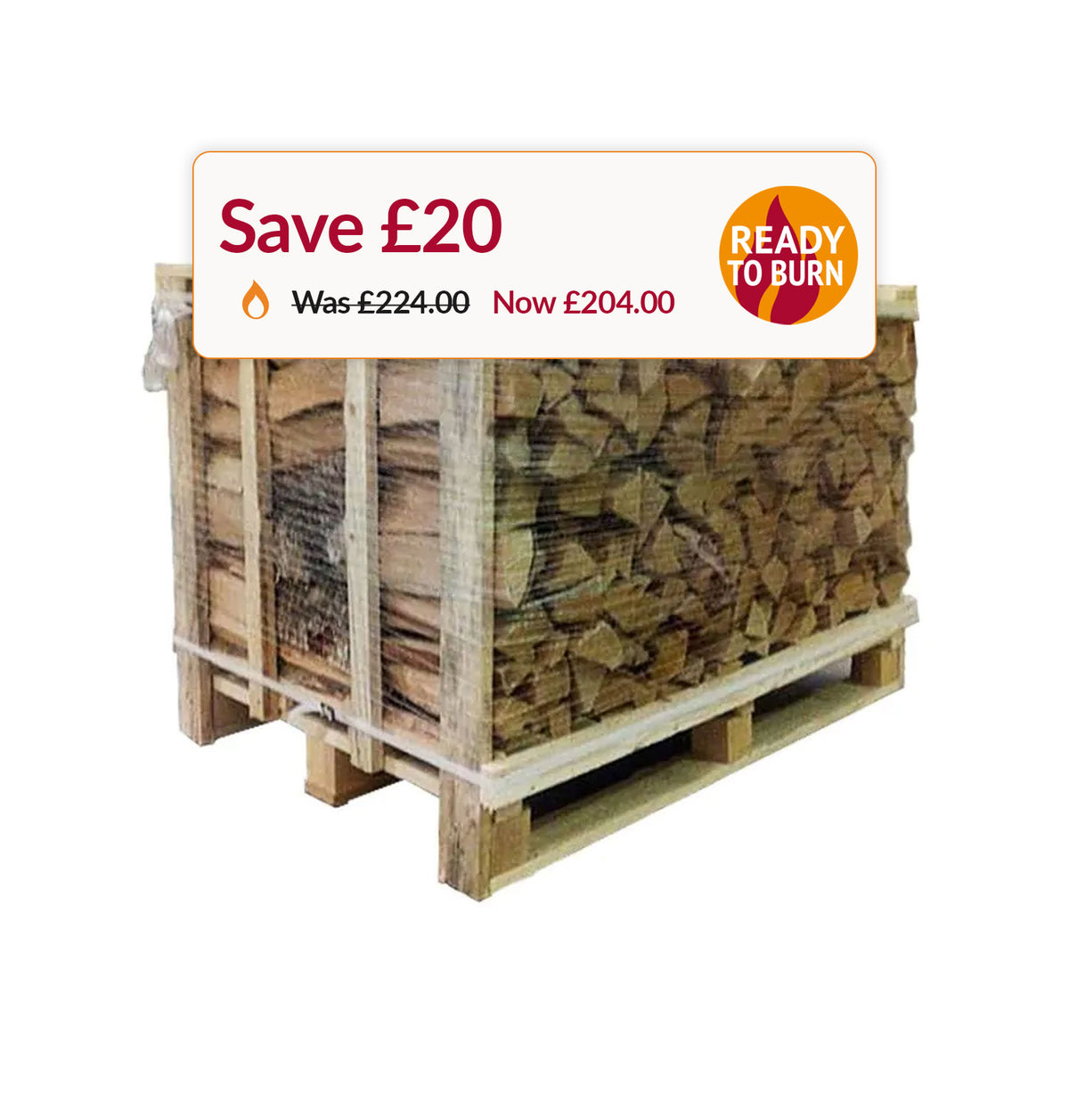 Kiln Dried Firewood - Standard Crate