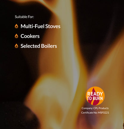 HouseFuel Stovemaster is suitable for Multi-Fuel Stoves, Cookers and Selected Boilers